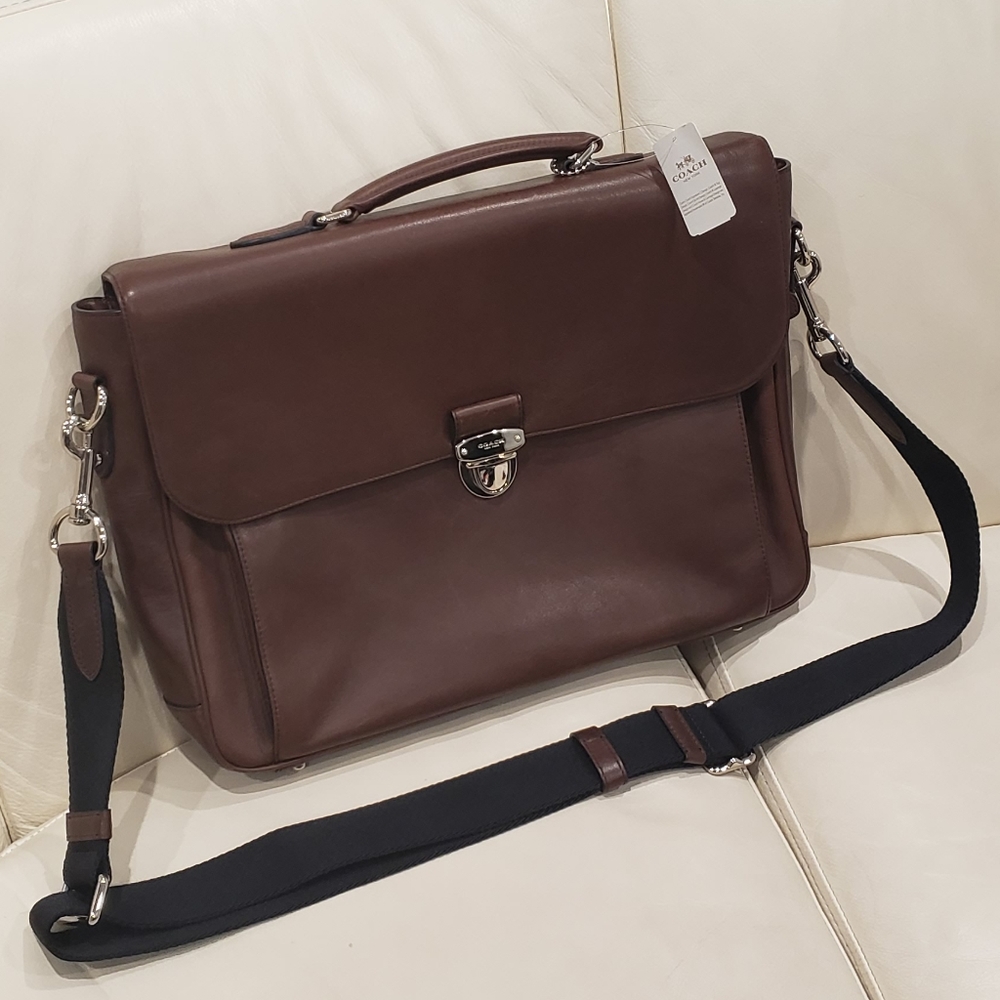 COACH Metro Briefcase laptop bag NWT F71899